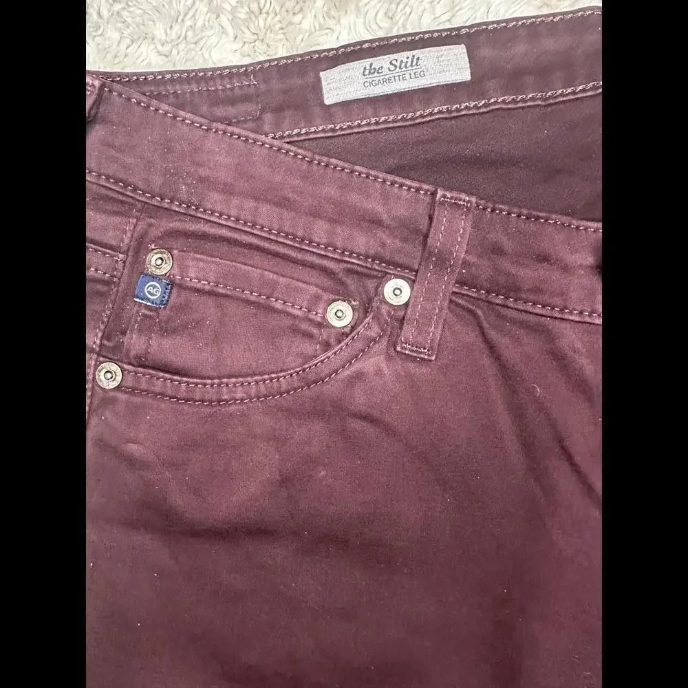 AG Adriano Goldschmeid 'The Stilt' cigarette leg jeans Size 28R